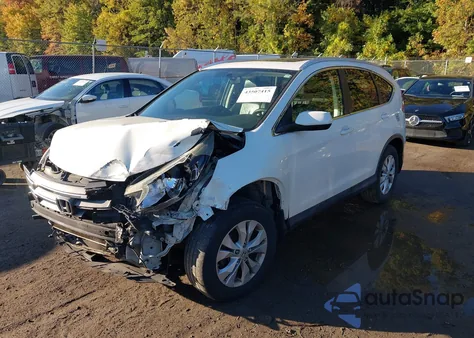 2013 Honda Cr-V Ex-L from USA, damaged, VIN 5J6RM4H79DL084080